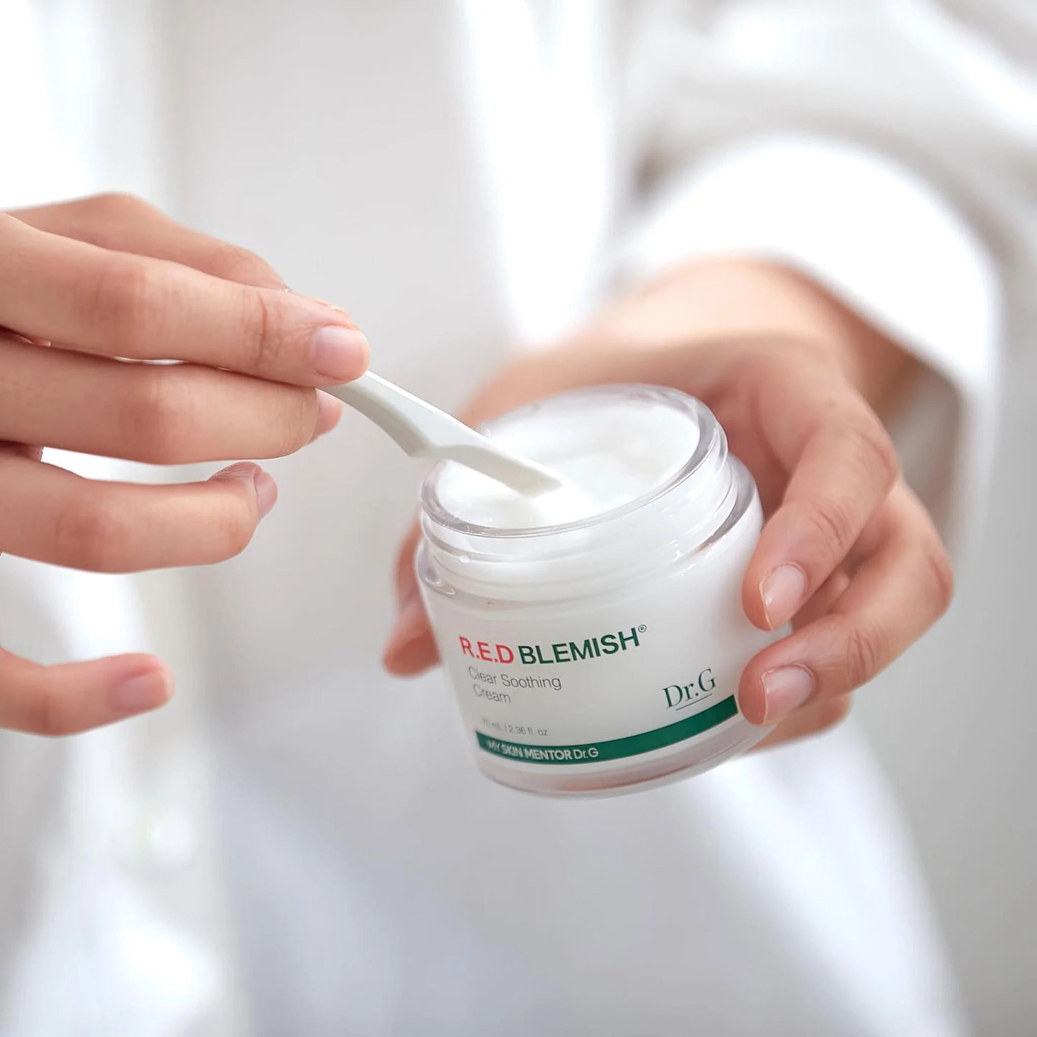 Dr.G RED Blemish Clear Soothing Cream 70ml - Image 3