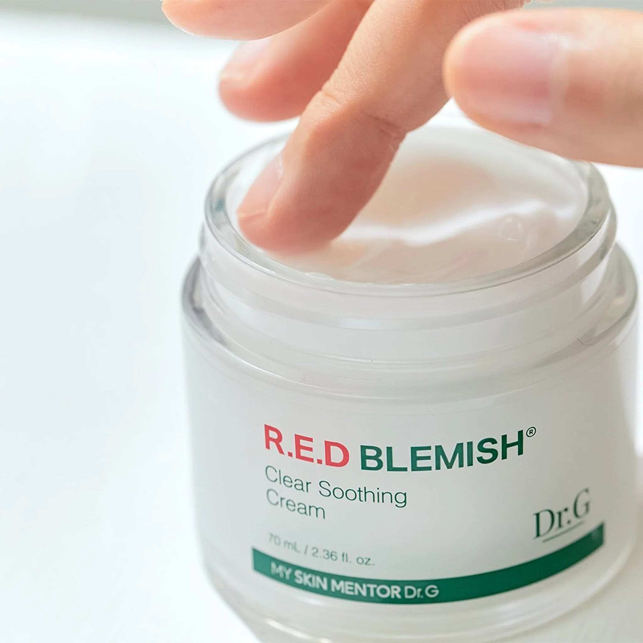 Dr.G RED Blemish Clear Soothing Cream 70ml - Image 4