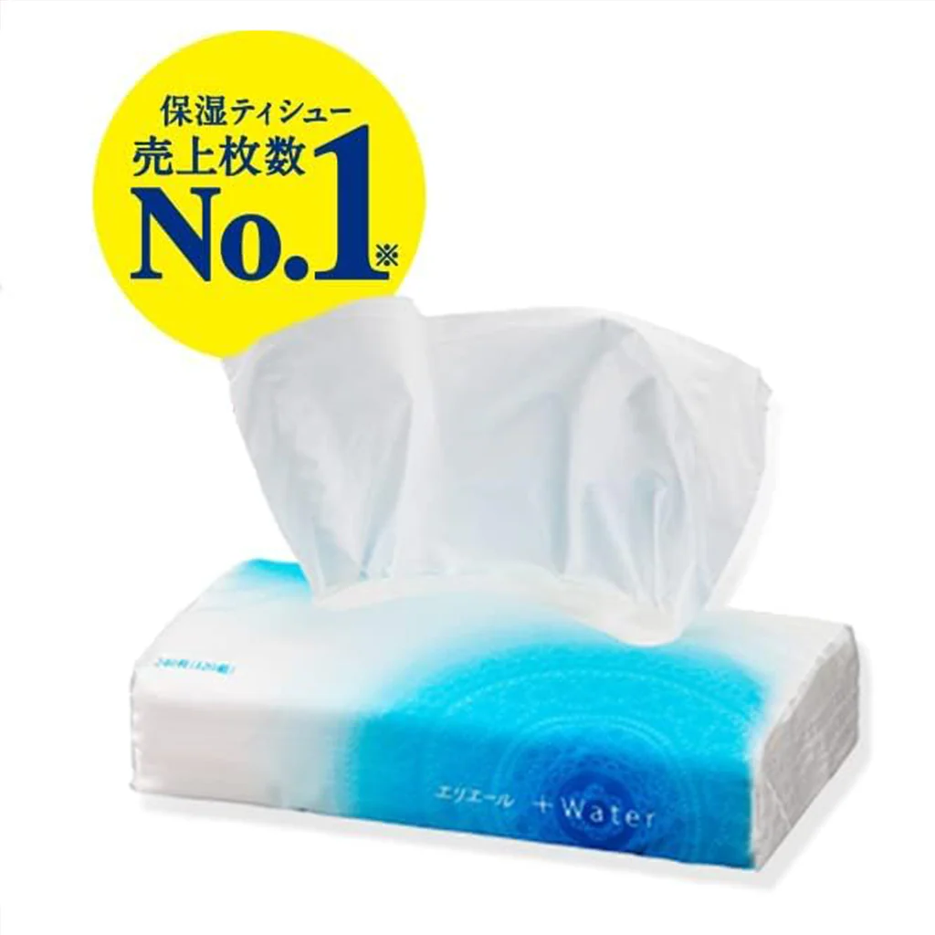 Elleair Moisturizing Water Tissues 120 Sheet x5 - Image 3