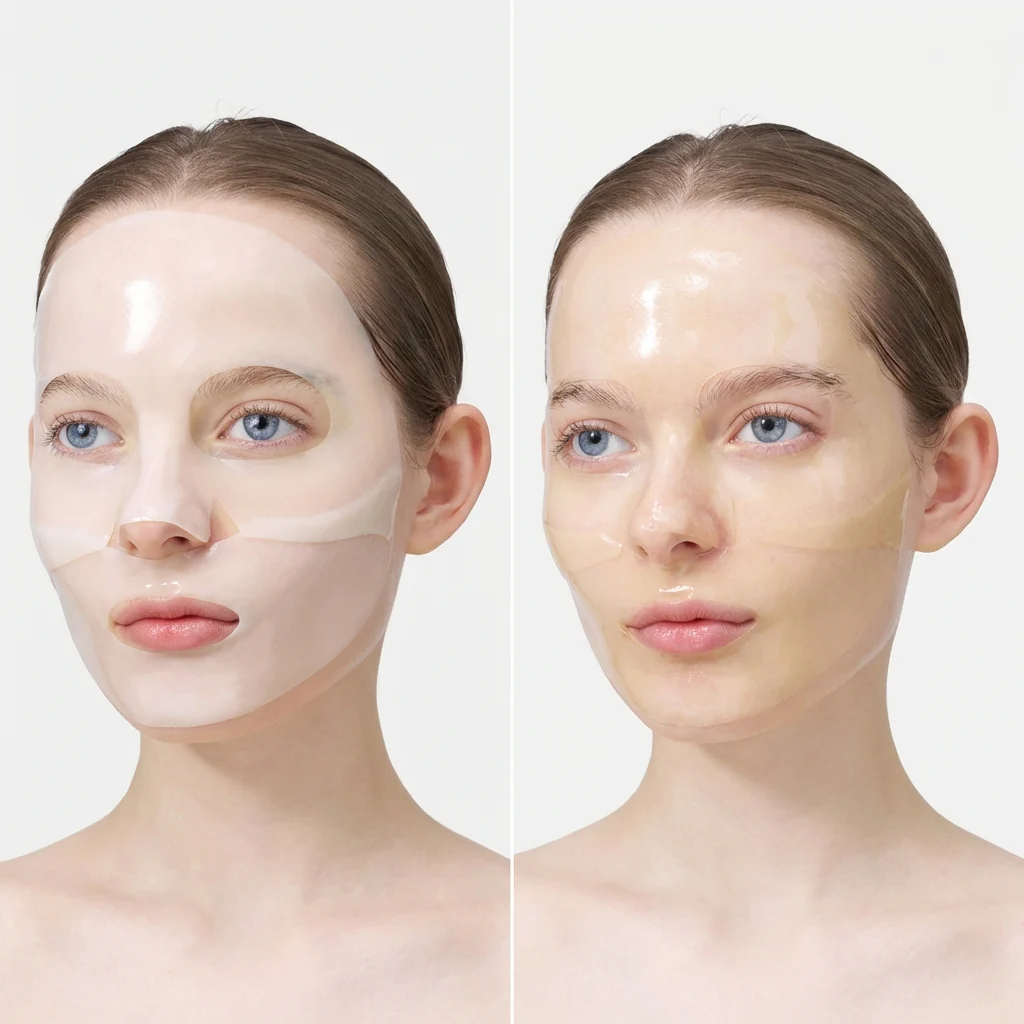 Eqqualberry Collagen Glow up Hydrogel Mask 4pcs - Image 4