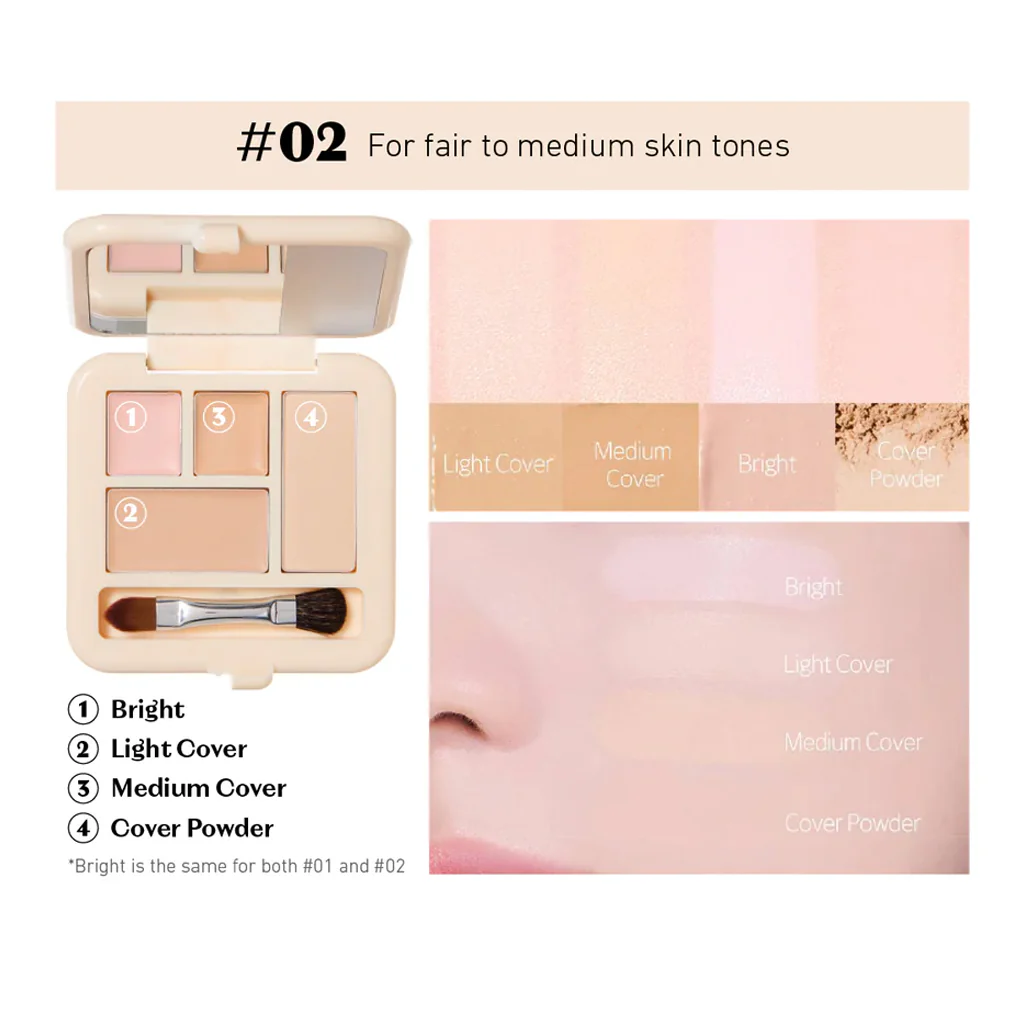 ETUDE Double Lasting Artist Concealer Palette - Image 6