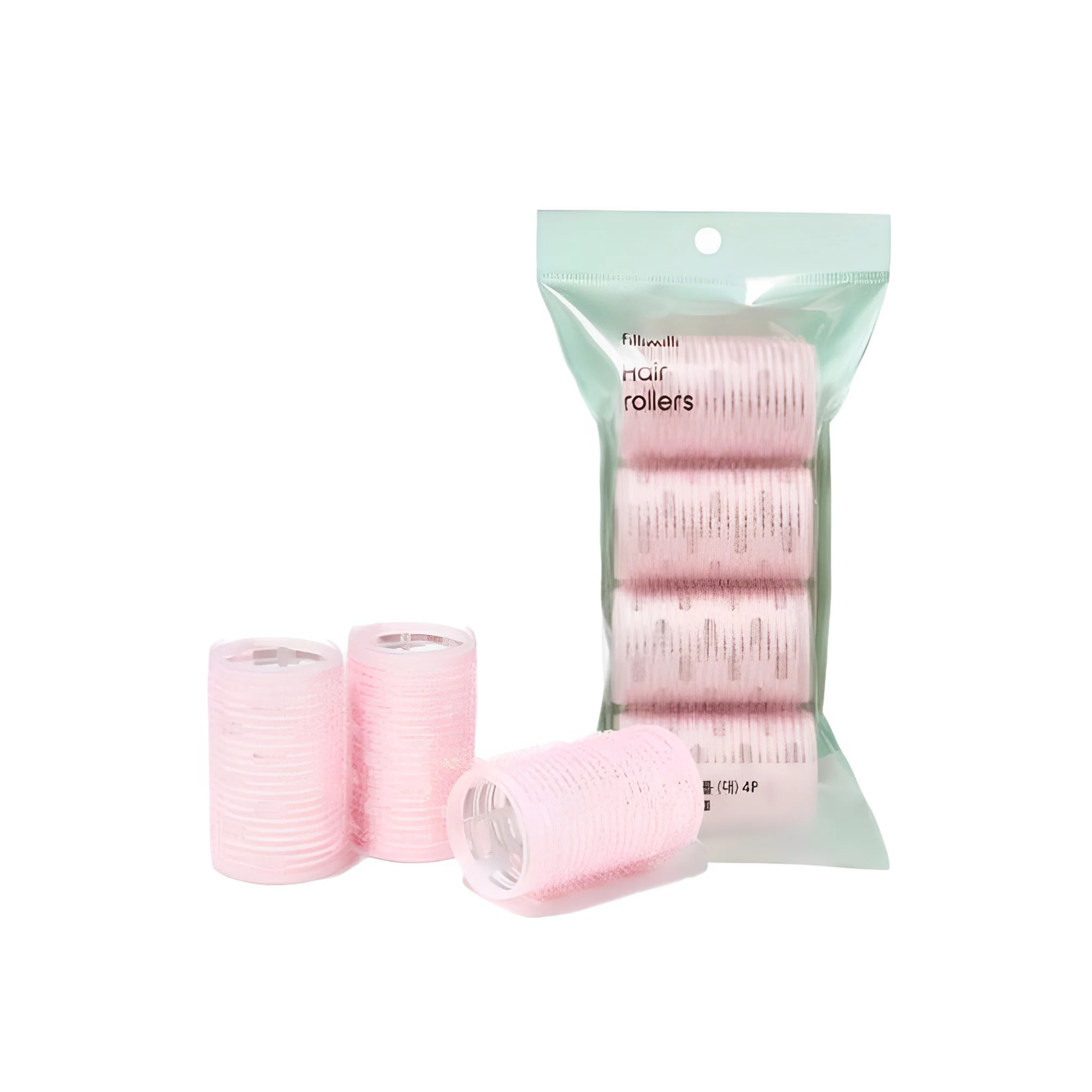 Fillimilli Hair Rollers Red 4pcs - Image 2