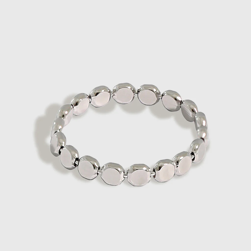 Flat Round Bead Ring - Image 7