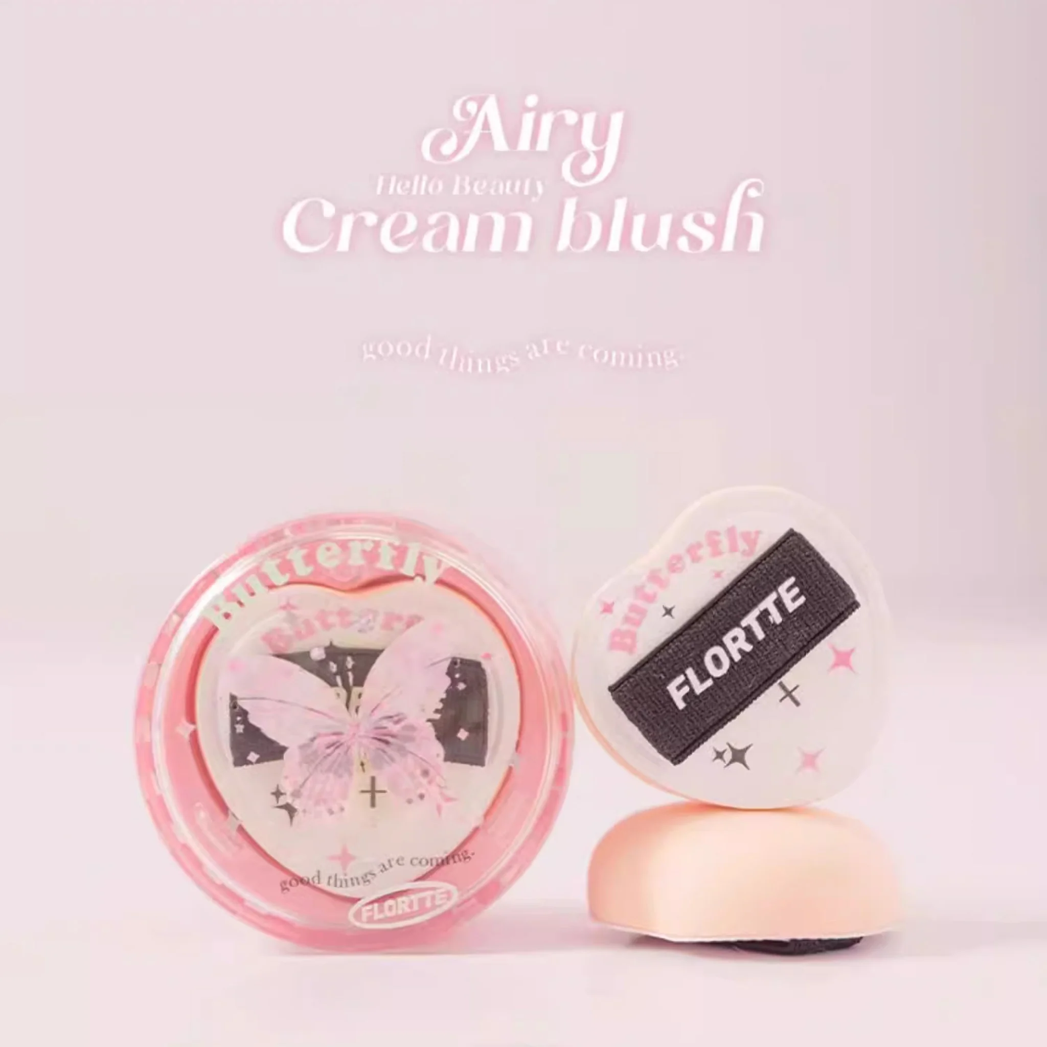FLORTTE Butterfly Series Blush Cream - Image 7
