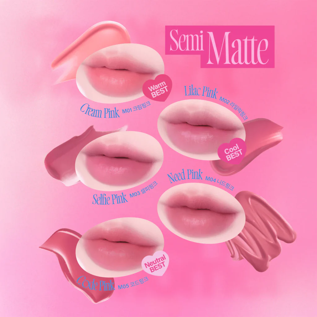 Fwee Pink Obsession Stay-Fit Lip Tint 3.8 g - Image 8