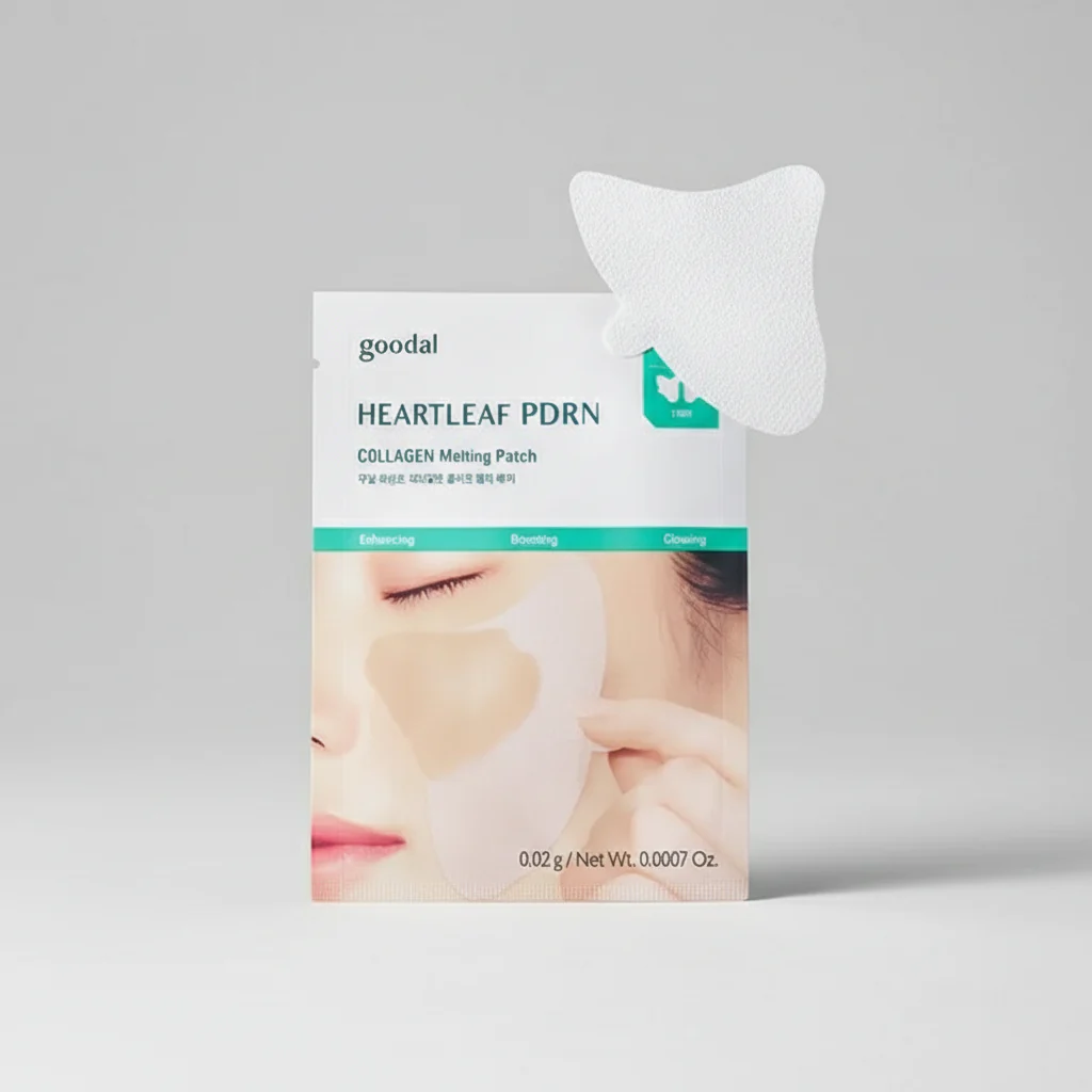 GOODAL Heartleaf PDRN Collagen Melting Patch 4pcs - Image 3