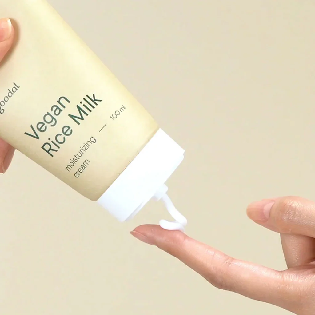 goodal Vegan Rice Milk Moisturizing Cream 70ml - Image 6