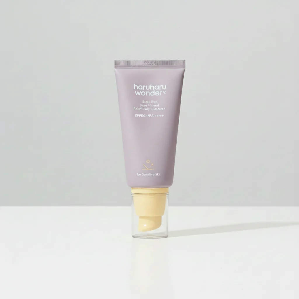 HARUHARU WONDER Black Rice Pure Mineral Relief Daily Sunscreen 50ml - Image 2
