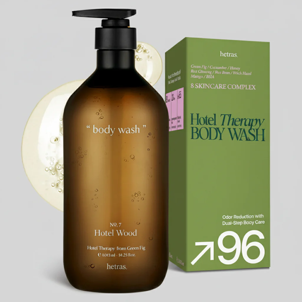 Hetras Hotel Therapy Body Wash 1013ml - Image 6