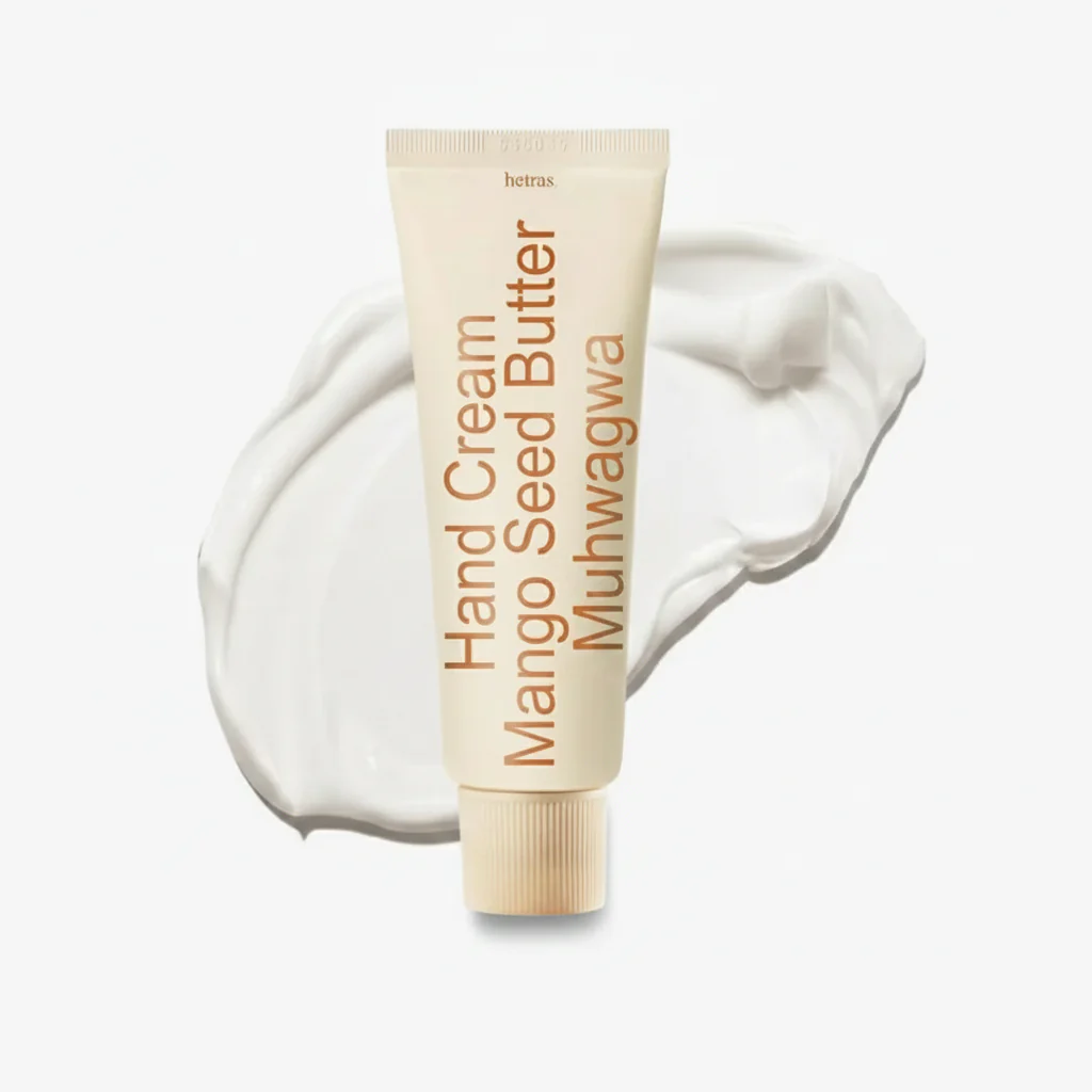 Hetras Perfumed Mango Seed Butter Hand Cream 50ml - Image 3