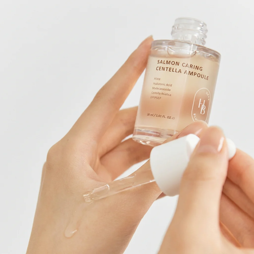 HEVEBLUE Salmon Caring Centella Ampoule 30ml - Image 5