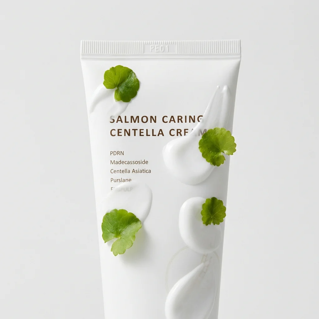 HEVEBLUE Salmon Caring Centella Cream 100ml - Image 3