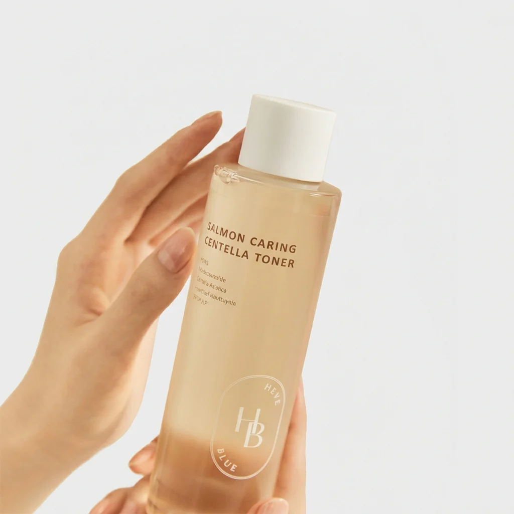 HEVEBLUE Salmon Caring Centella Toner 200ml - Image 3