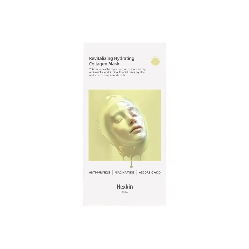HEXKIN Revitalizing Hydrating Collagen Facial Mask 5 pcs - Image 2