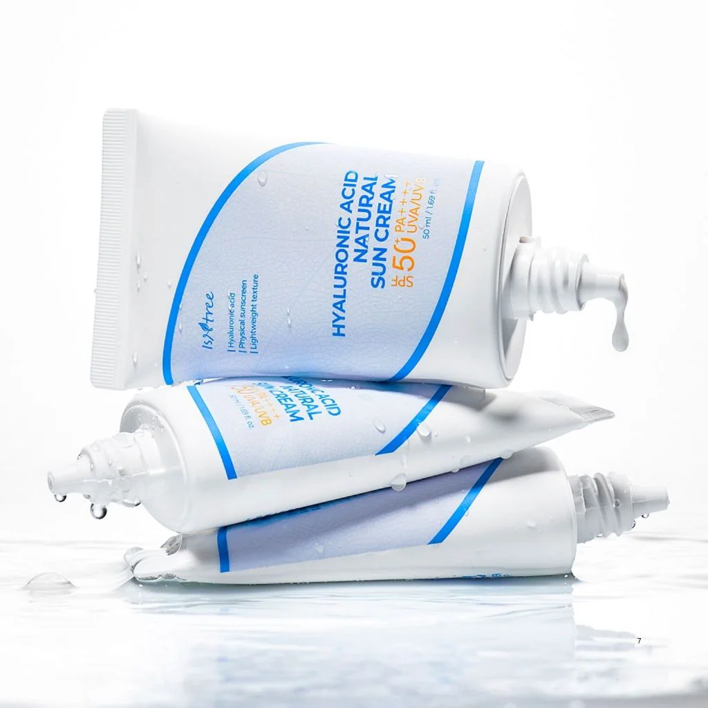 IsNtree Hyaluronic Acid Natural Sun Cream SPF50+ 50 ml - Image 4