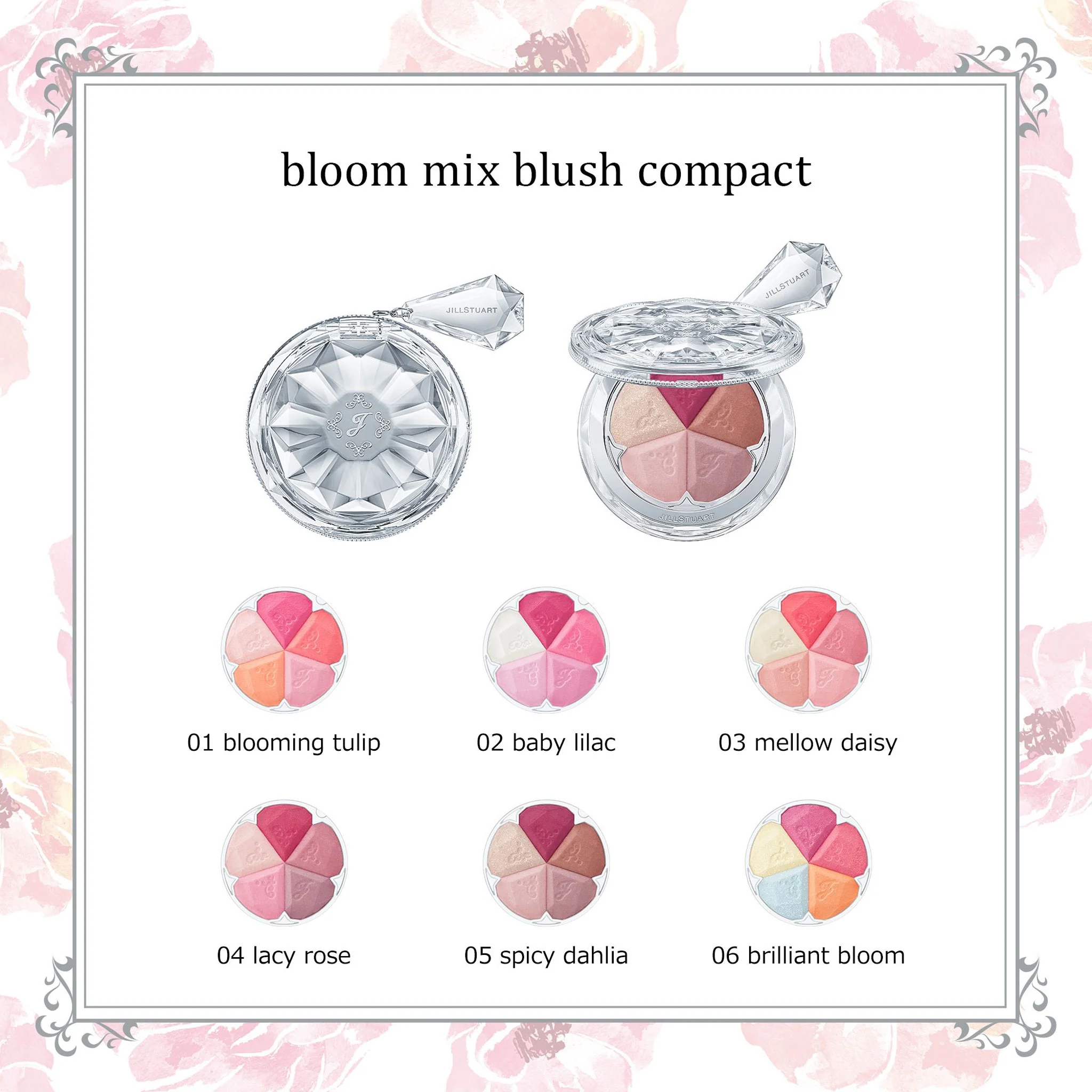 Jill Stuart Bloom Mix Blush Compact - Image 5