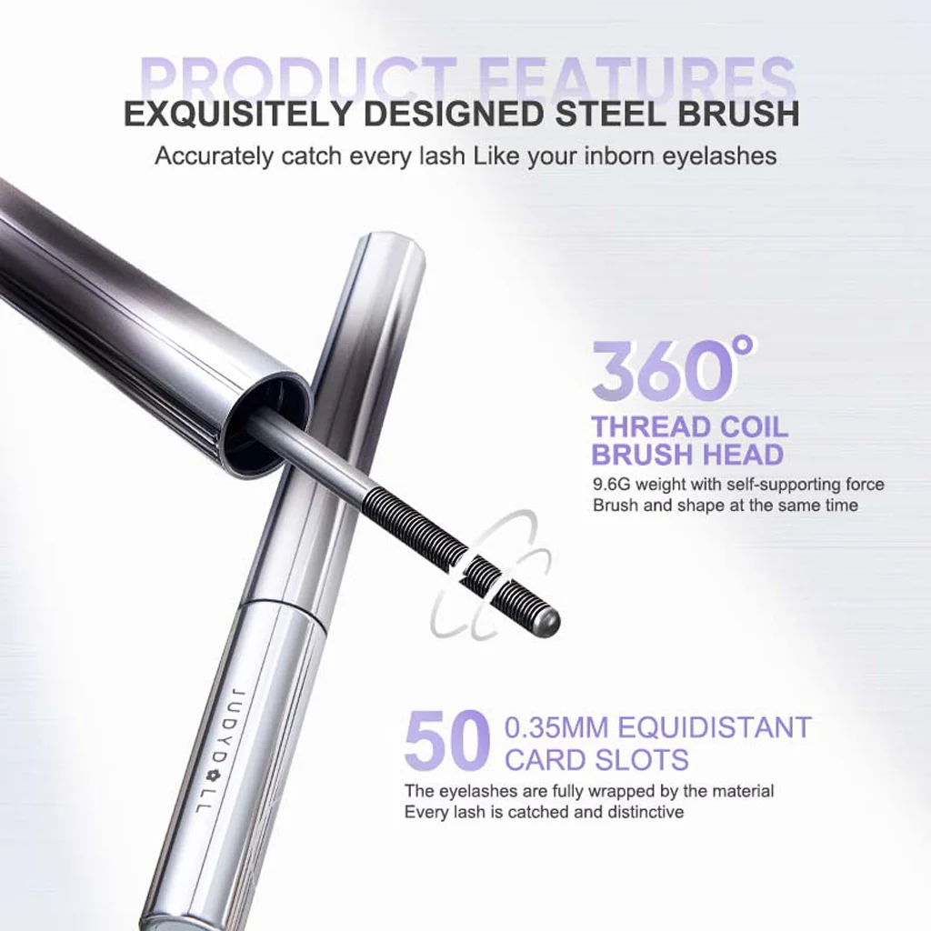 JUDYDOLL 3D Curling Eyelash Iron Mascara - Image 6