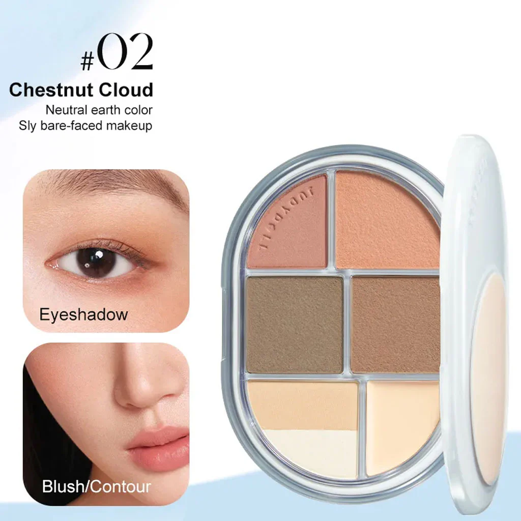 JUDYDOLL Glazed Face Makeup Palette - Image 6
