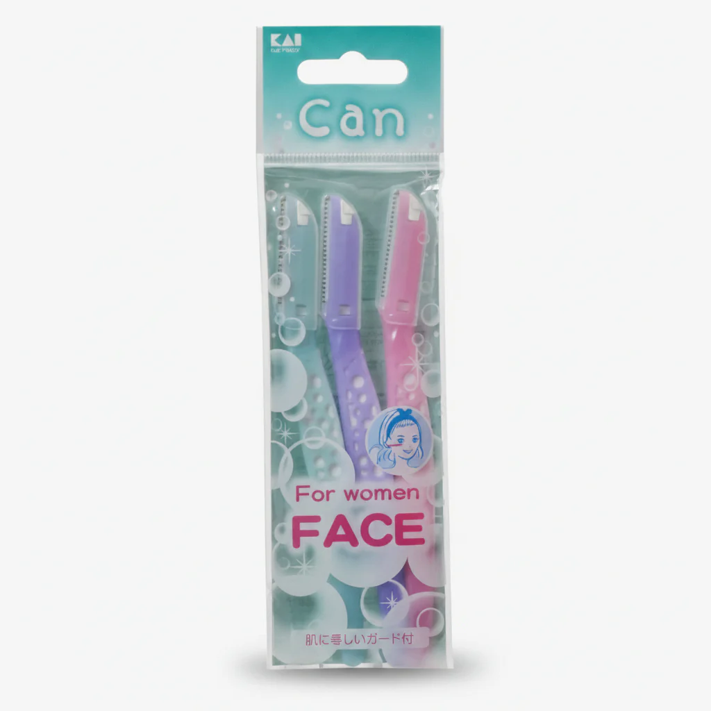 KAI Facial Razor Large 3pcs