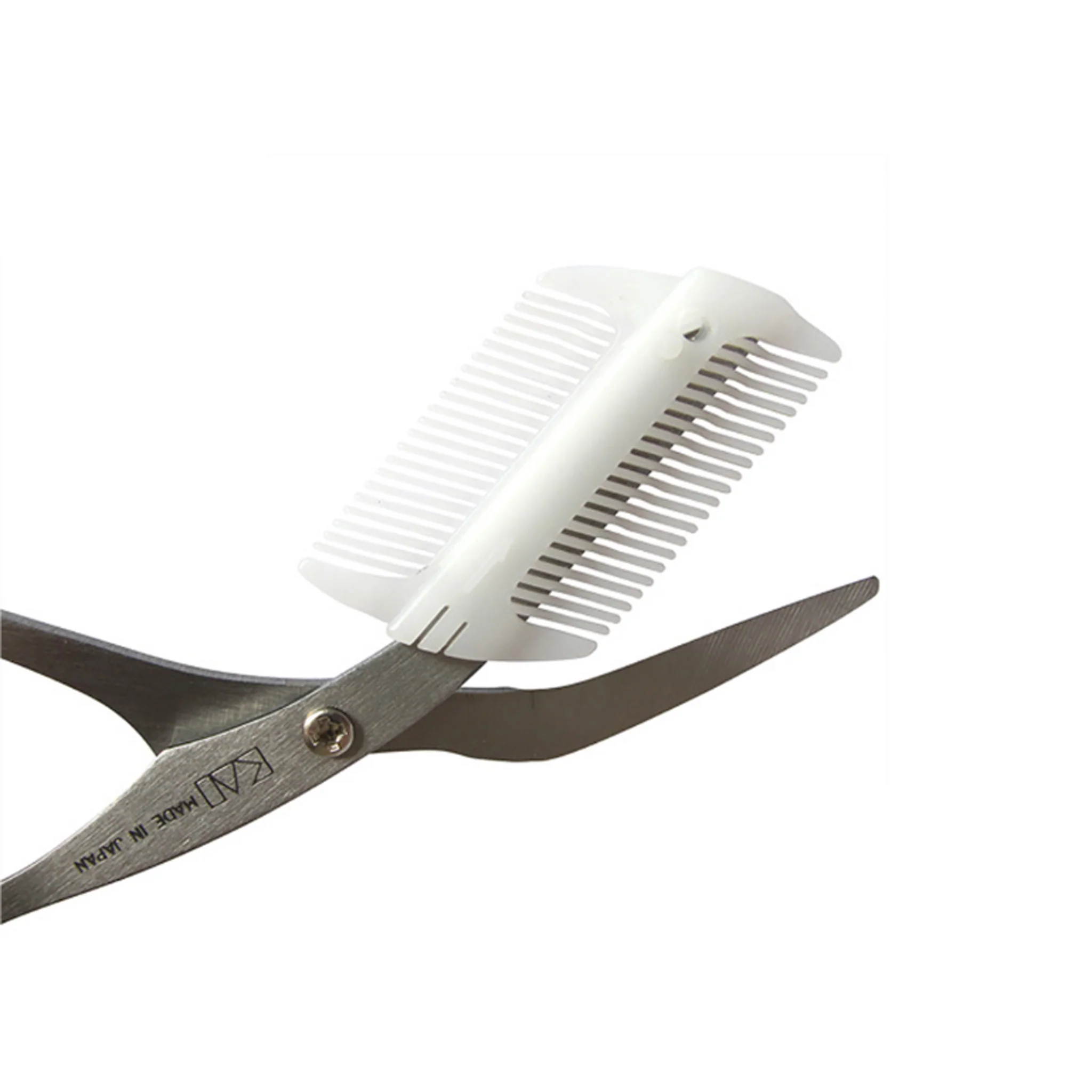 KAI Pink 2 Way Eyebrow Scissors 1 pc - Image 3