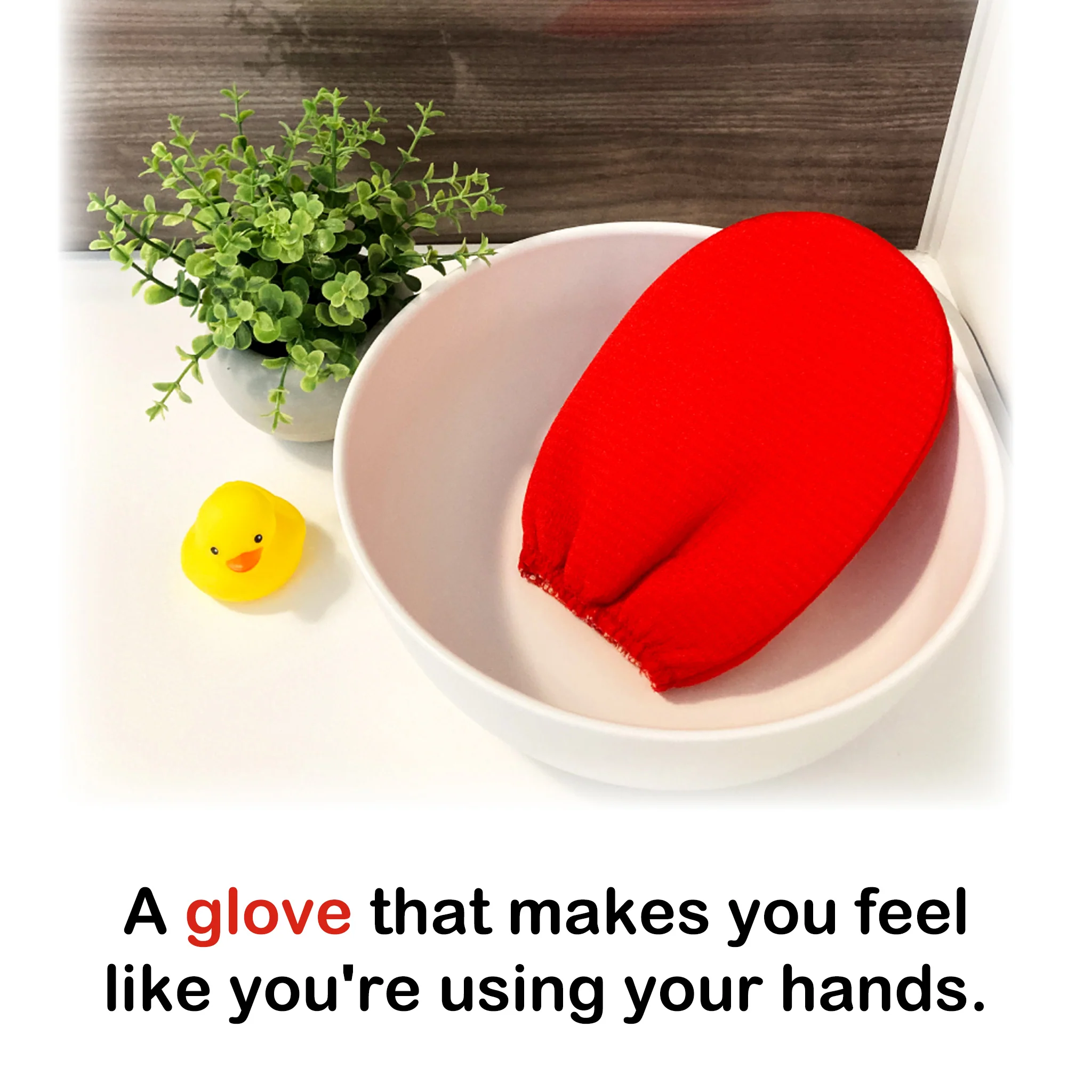 KIKULON Fine Korean Style Akasuri Glove - Image 2