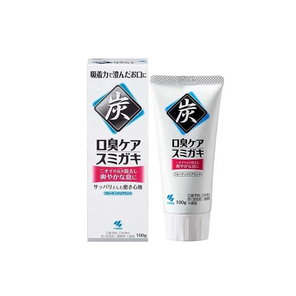 KOBAYASHI Sumigaki Charcoal Toothpaste Herb Mint 100 g - Image 2