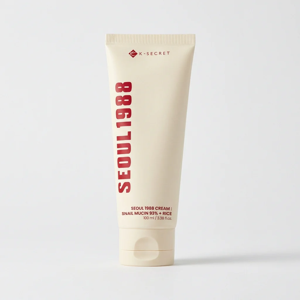 KSECRET Seoul 1988 Cream Snail Mucin 93%+Rice 100ml