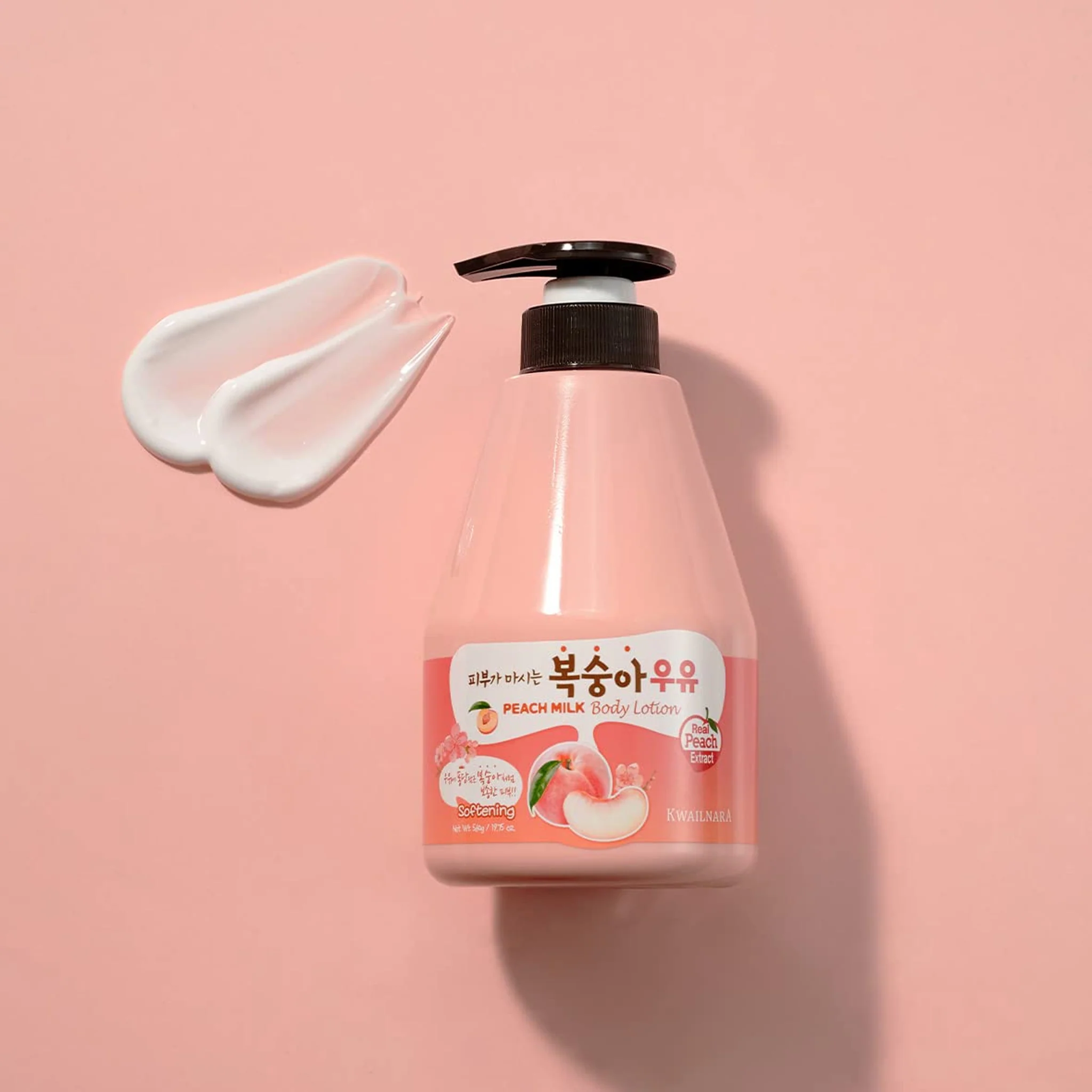 KWAILNARA Peach Milk Body Lotion 560g - Image 2