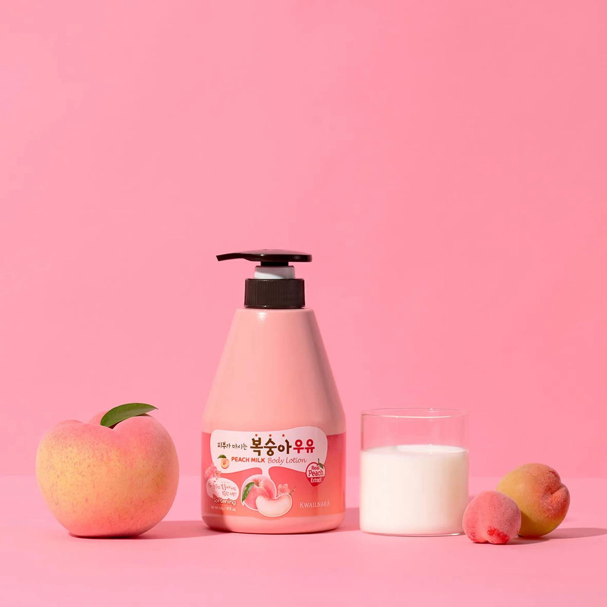 KWAILNARA Peach Milk Body Lotion 560g - Image 3
