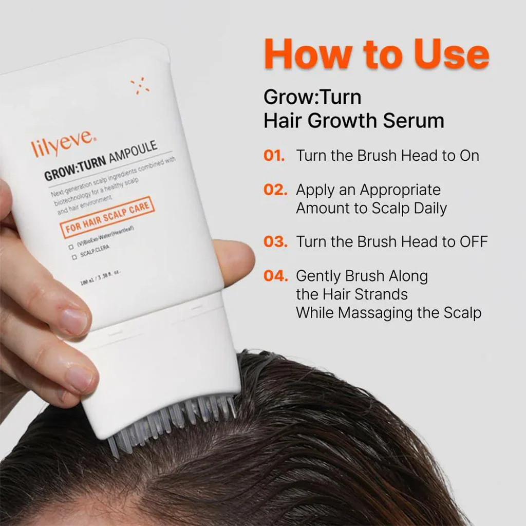 lilyeve Grow Turn Exosome Brush Ampoule 100ml - Image 5