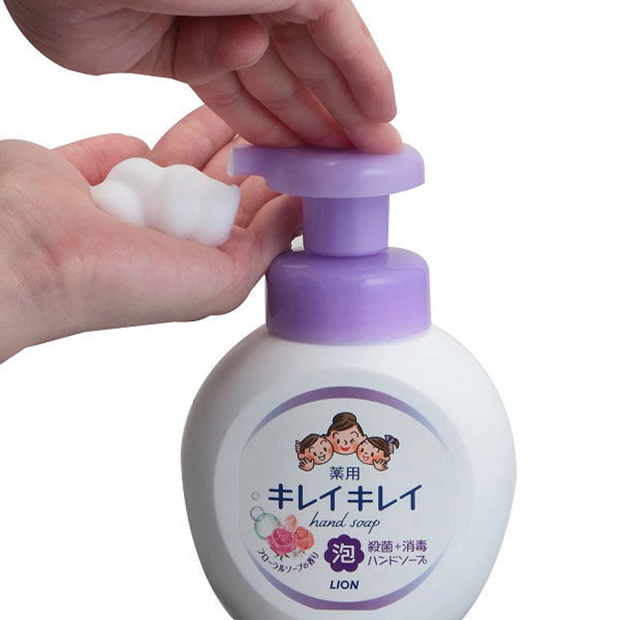 LION KireiKirei Foam Hand Soap 250 ml - Image 4