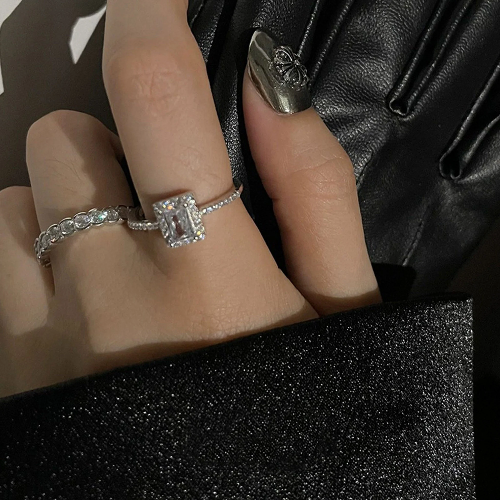 Luxurious Full Zirconia Ring - Image 6