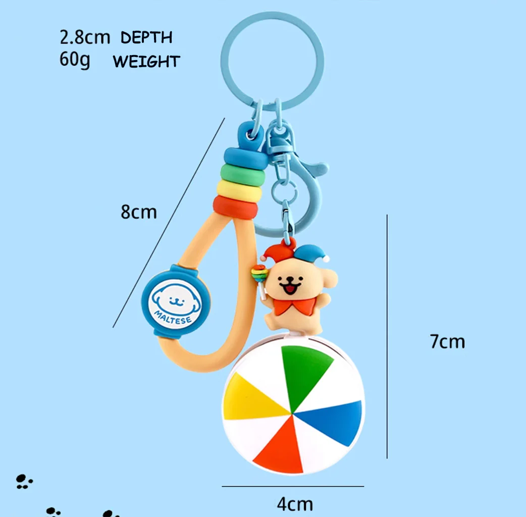 Maltese Amusement Circus Keychain - Image 5