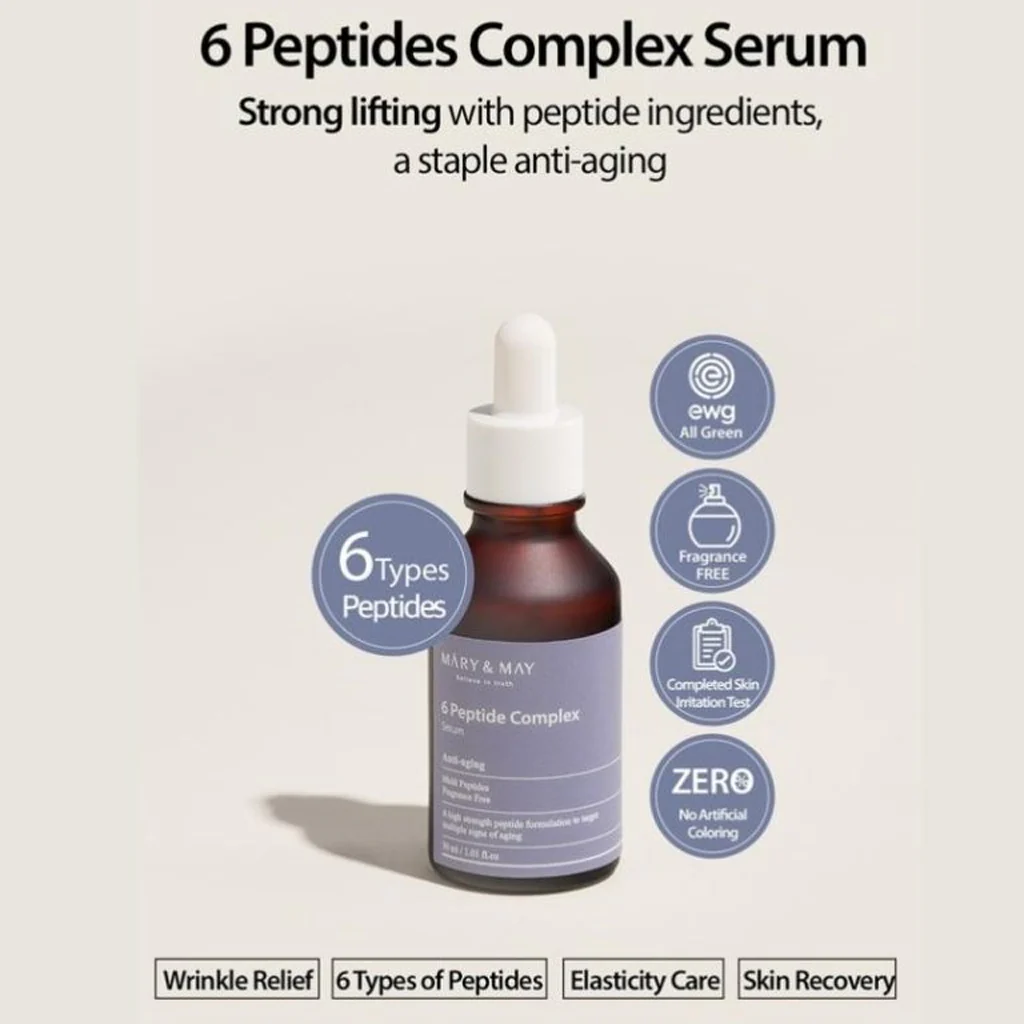 Mary & May 6 Peptide Complex Serum 30 ml - Image 4