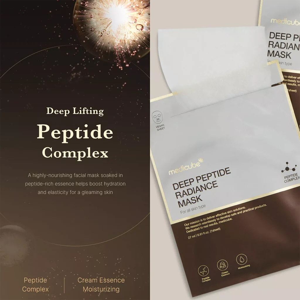 Medicube Deep Peptide Radiance Mask 1 pc - Image 6