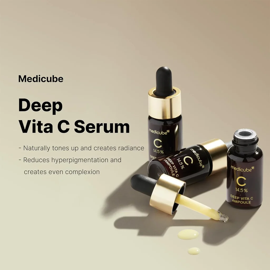 Medicube Deep Vita Ampoule Set 10 ml X 3pcs - Image 3