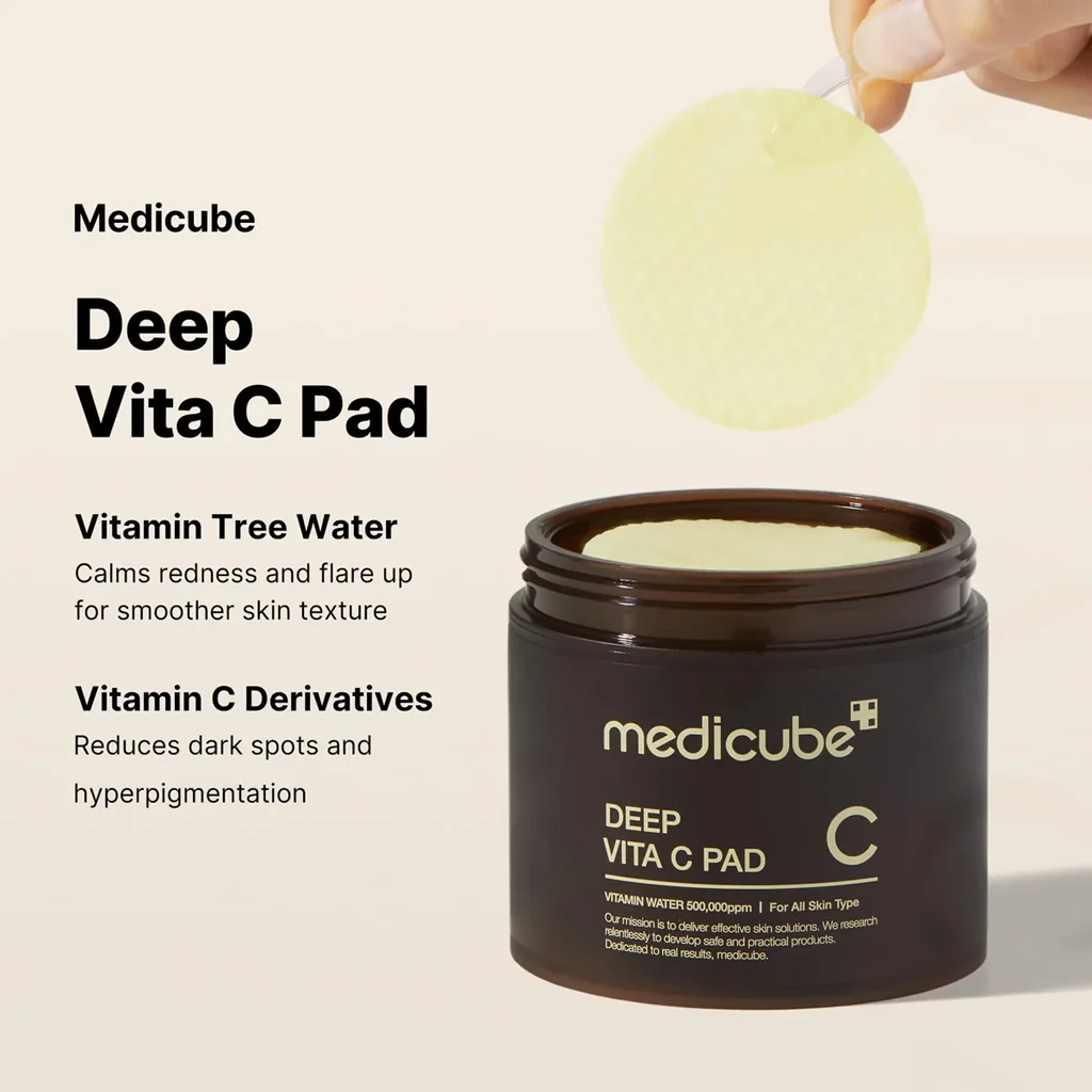 Medicube Deep Vita Facial Pads 70 pcs - Image 4