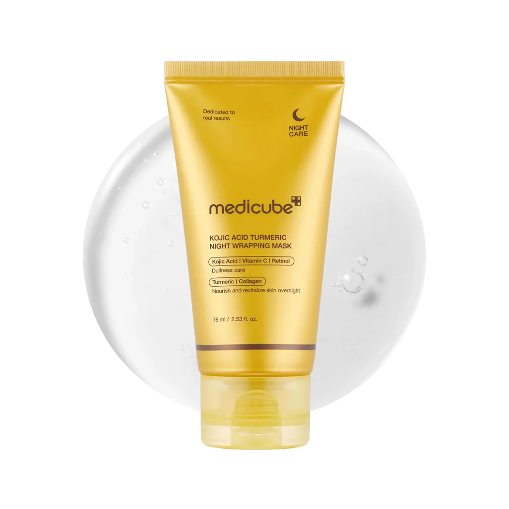 Medicube Kojic Acid Turmeric Night Wrapping Mask 75 ml - Image 2