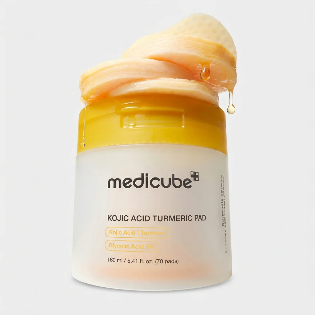 medicube Kojic Acid Turmeric Toner Pad 160ml / 70pads - Image 3