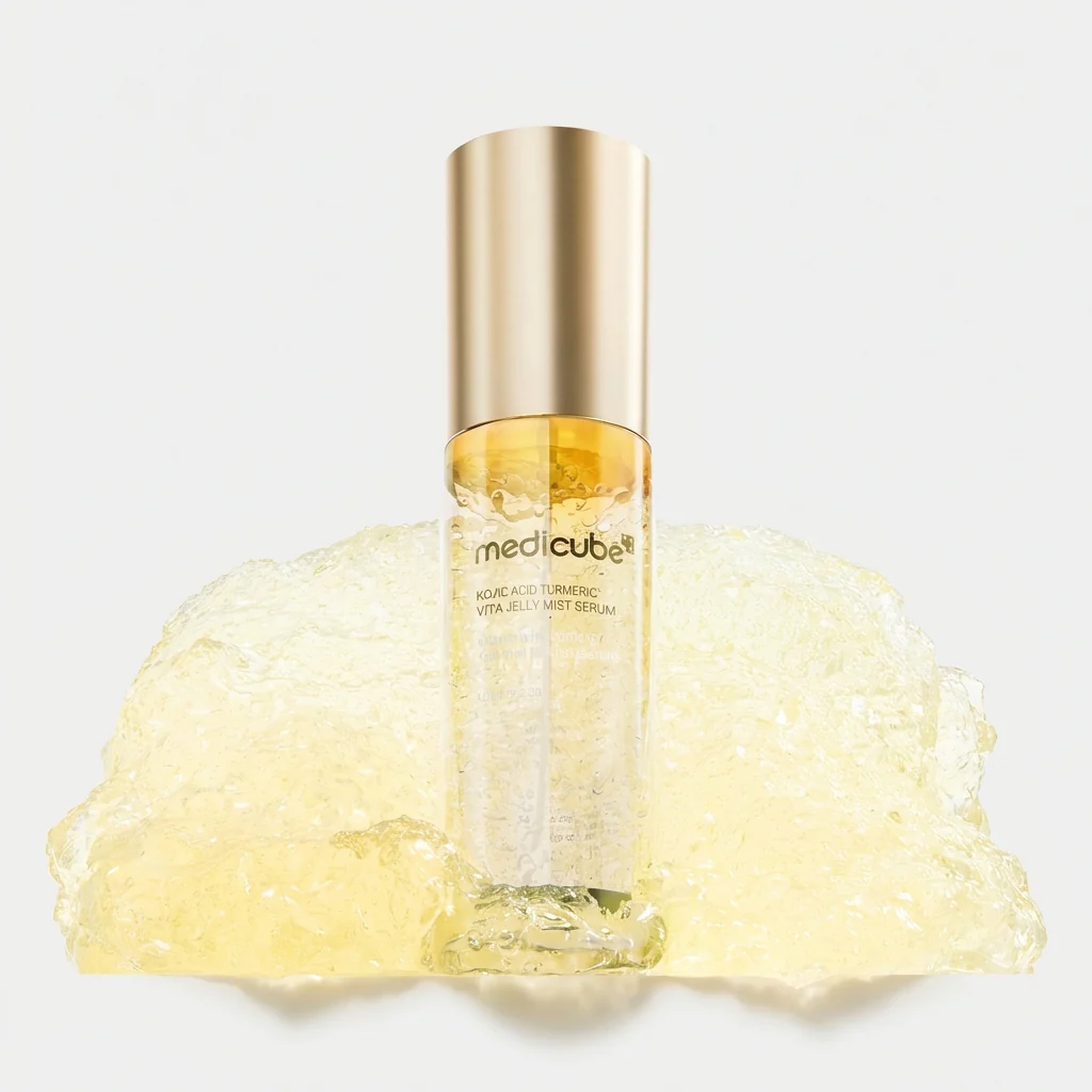 medicube Kojic Acid Turmeric Vita Jelly Mist Serum 100ml - Image 4
