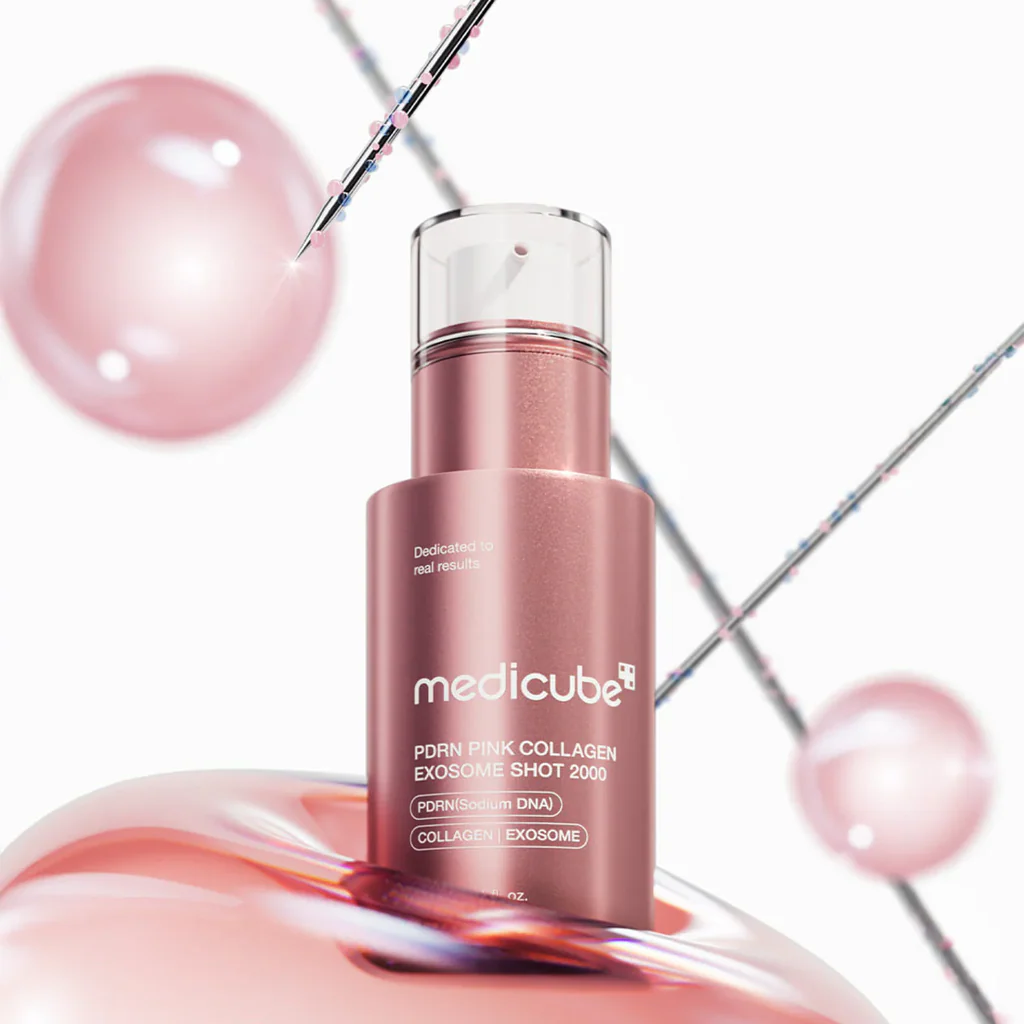 Medicube PDRN Pink Collagen Exosome Shot Serum 2000 30 ml - Image 2