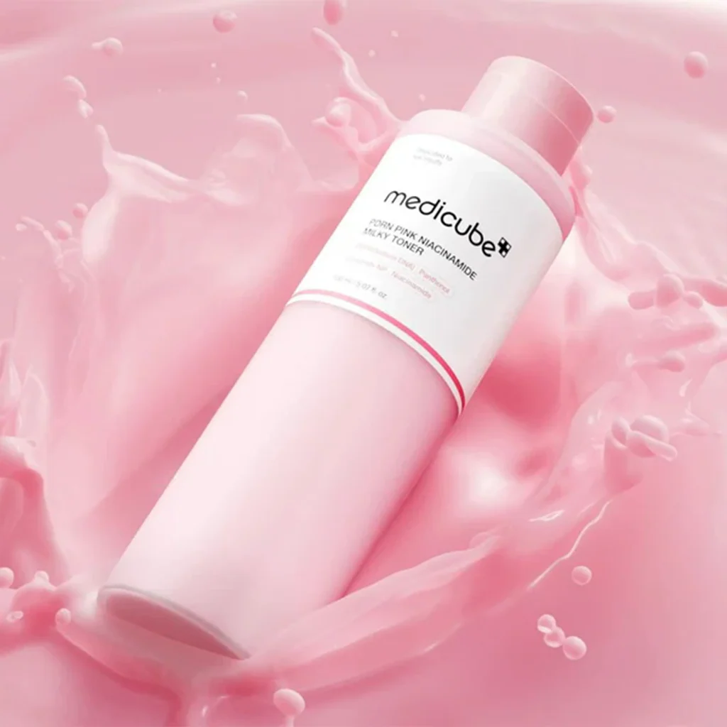 MEDICUBE PDRN Pink Niacinamide Milky Toner 150ml - Image 3