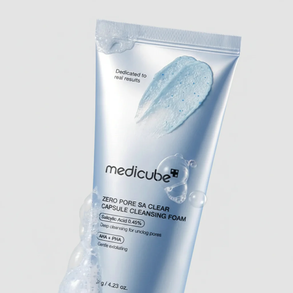 medicube Zero Pore Clearing Capsule Cleansing Foam 120g
