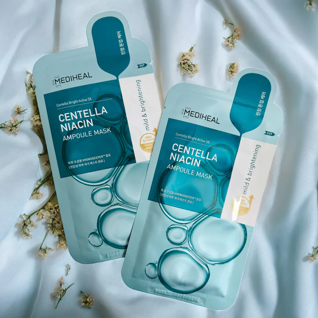 MEDIHEAL Centella Niacin Ampoule Mask