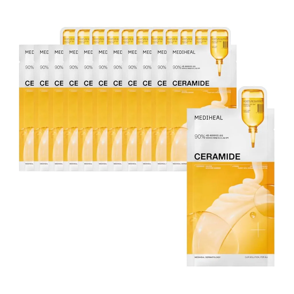 MEDIHEAL Ceramide Essential Mask Mositure Barrier - Image 4