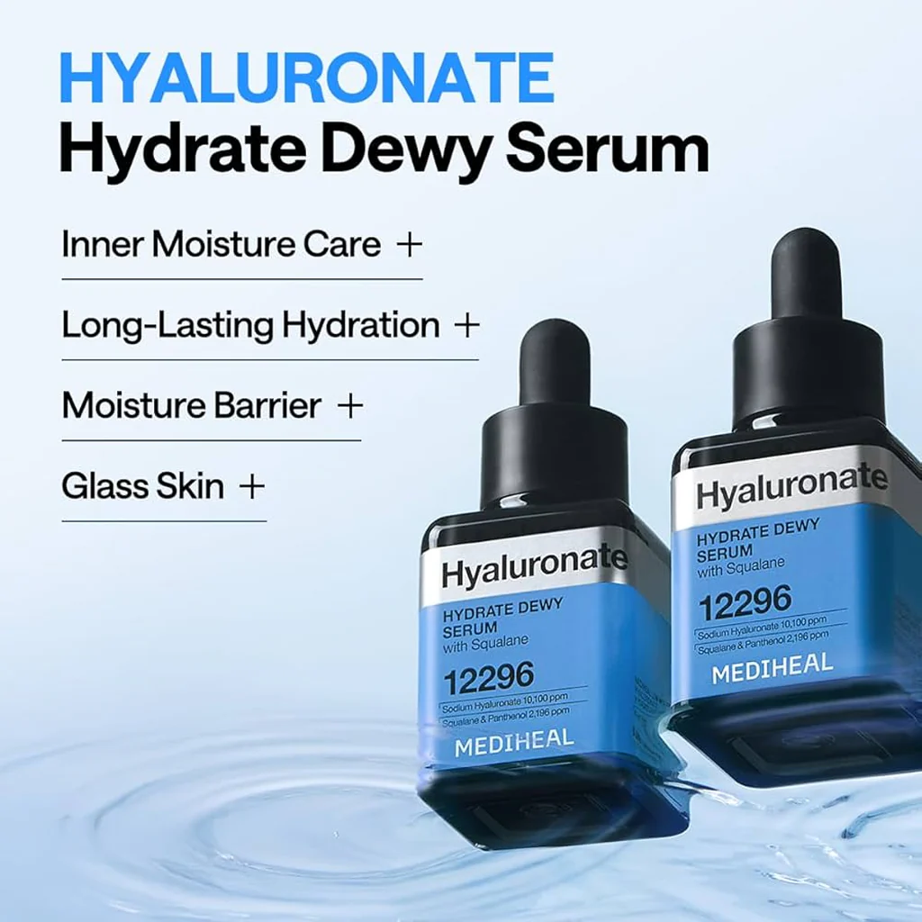 MEDIHEAL Hyaluronate Hydrate Dewy Serum 40 ml - Image 4