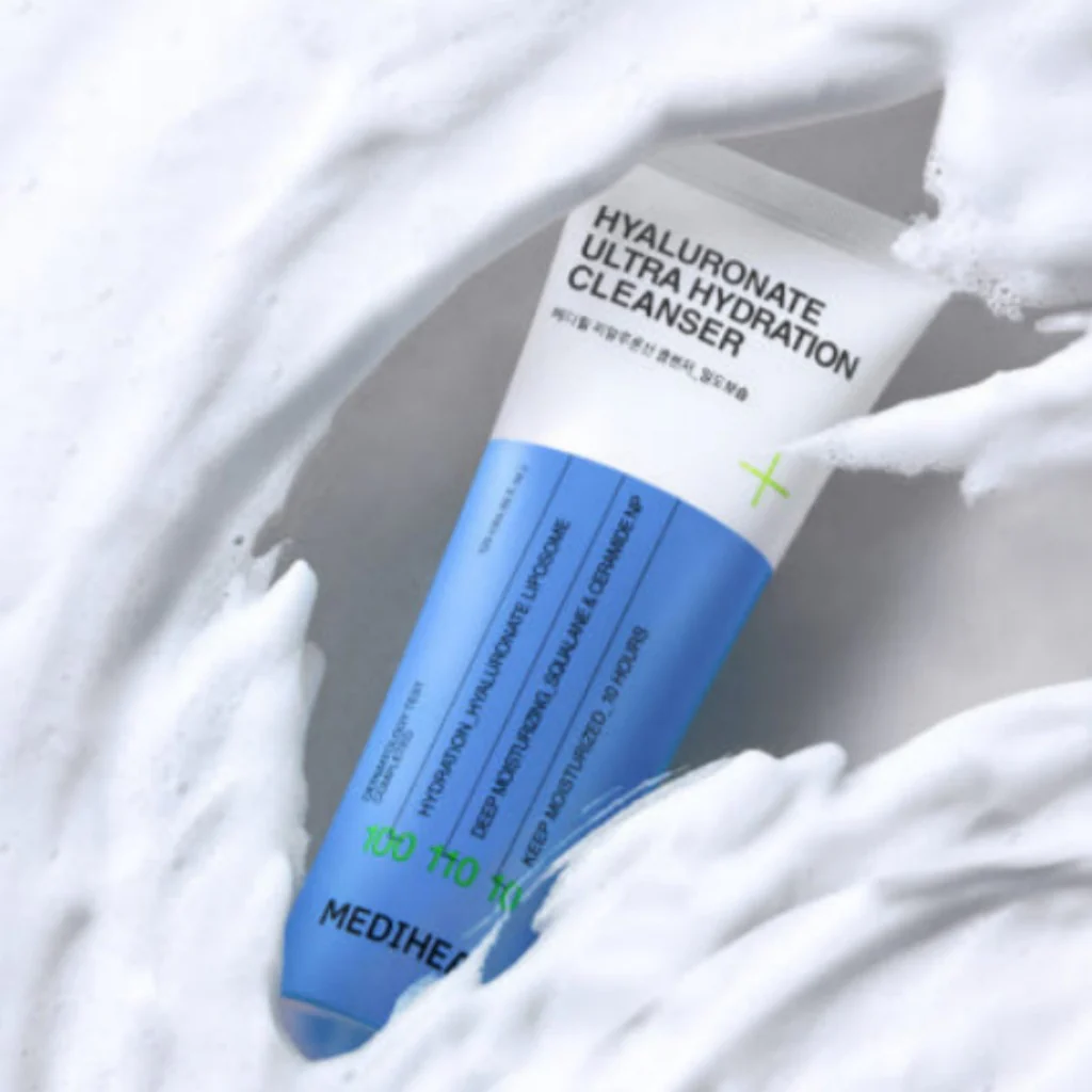 MEDIHEAL Hyaluronate Ultra Hydration Cleanser 120 ml - Image 4