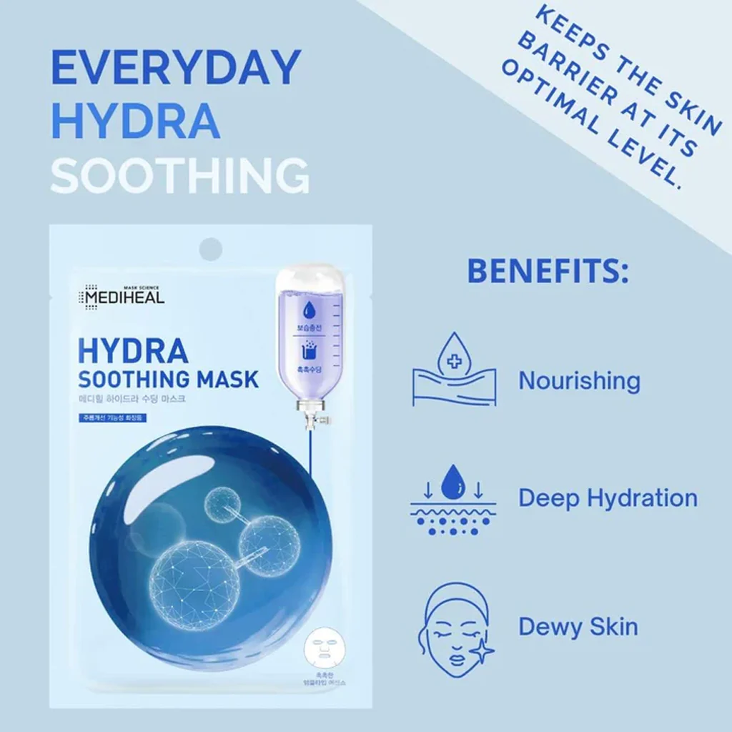 MEDIHEAL Hydra Soothing Mask 1 pc - Image 3