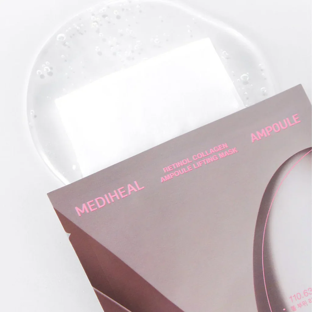 MEDIHEAL Retinol Collagen Ampoule Lifting Mask - Image 4