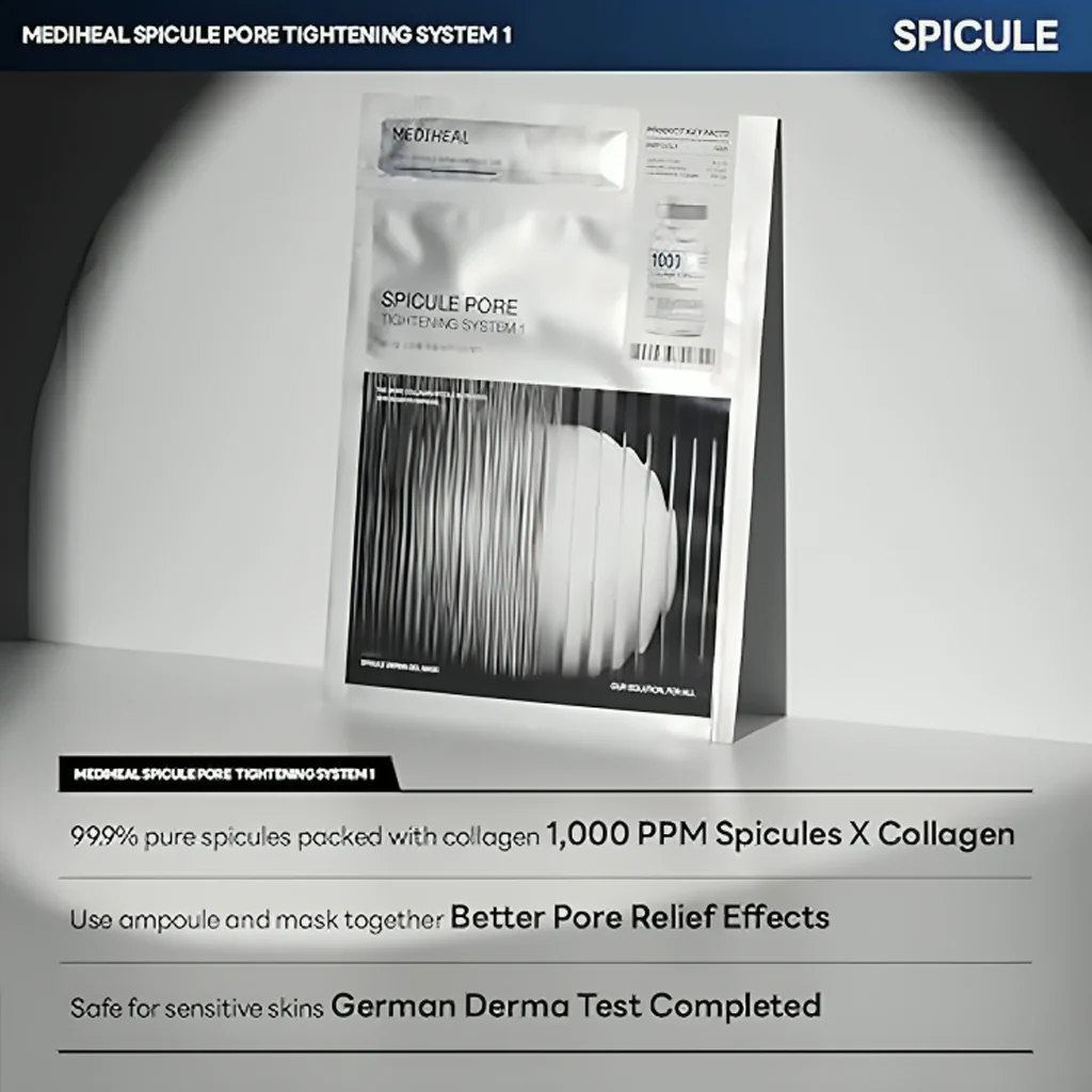 MEDIHEAL Spicule Pore Tightening System 1 Mask - Image 5